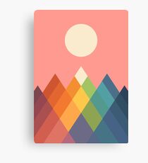 Rainbow Peak Canvas Print