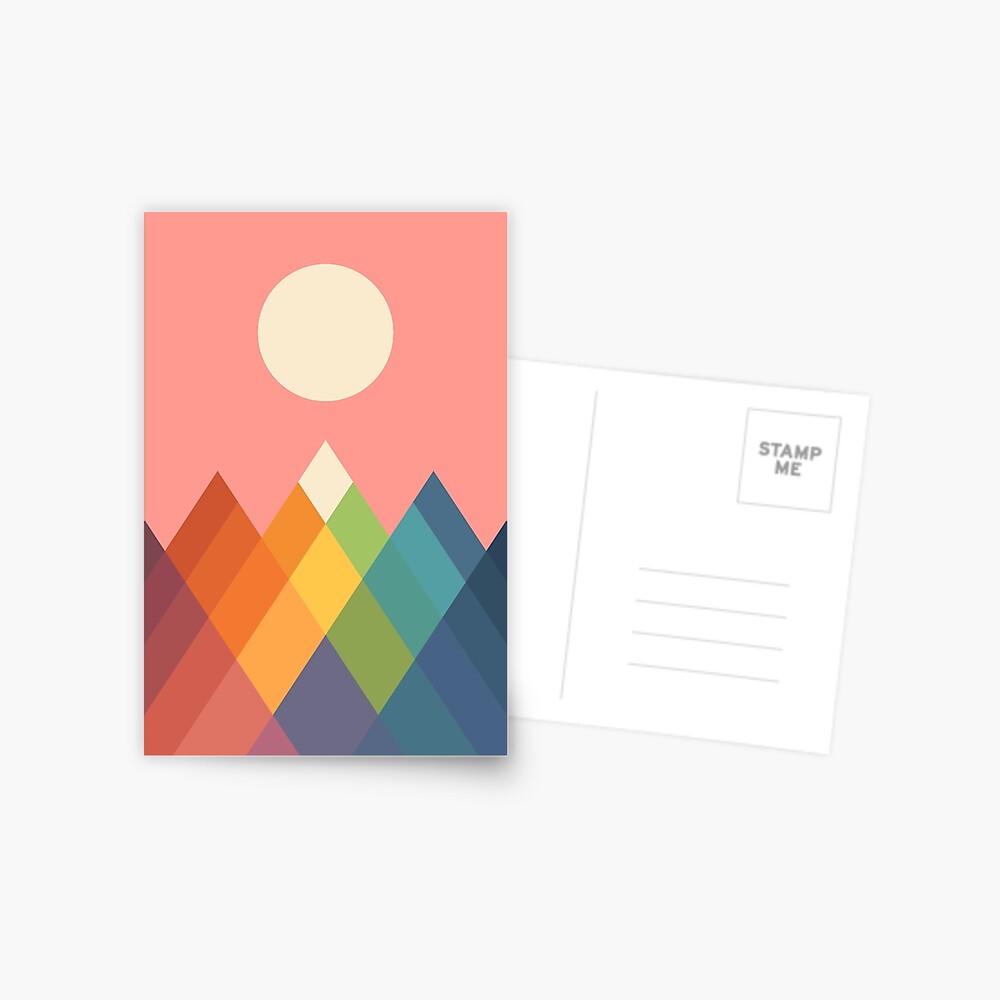 Rainbow Peak Postcard