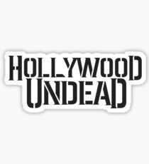 Hollywood Undead text logo Sticker
