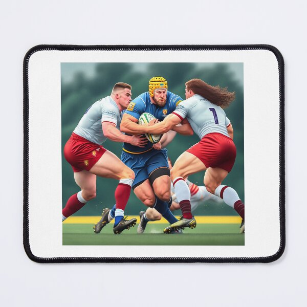 Item preview, On The Charge - Rugby Illustration designed and sold by ArtShare.