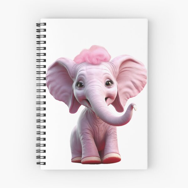 Item preview, Cartoon Pink Barbie Elephant Collection designed and sold by MyDearWorld.