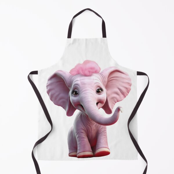 Item preview, Cartoon Pink Barbie Elephant Collection designed and sold by MyDearWorld.