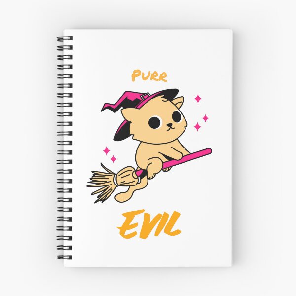 Item preview, Purr Evil Cat Witch designed and sold by LuminaThreadz.