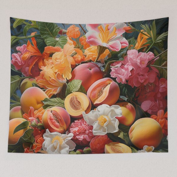 Item preview, Tropical Peaches designed and sold by Gritz - Photographer, AI Artist.
