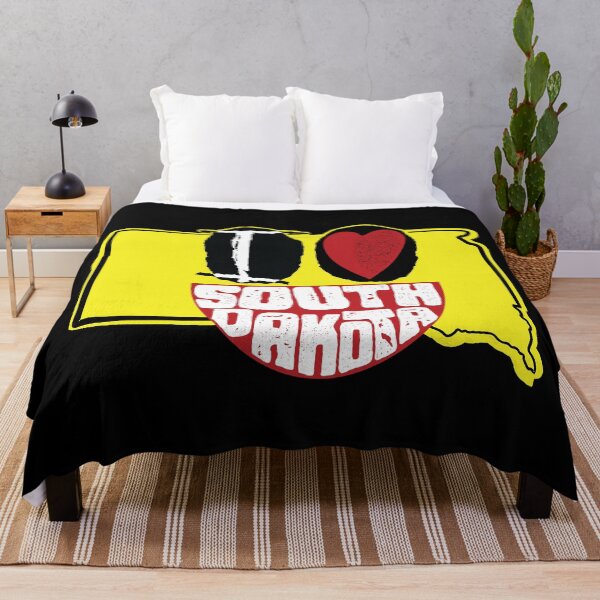 Item preview, I Love South Dakota Smiling Happy Face designed and sold by pelagio.