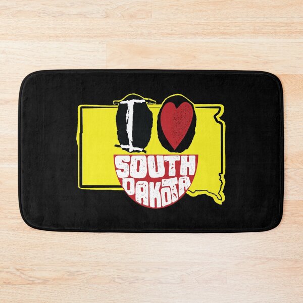 Item preview, I Love South Dakota Smiling Happy Face designed and sold by pelagio.