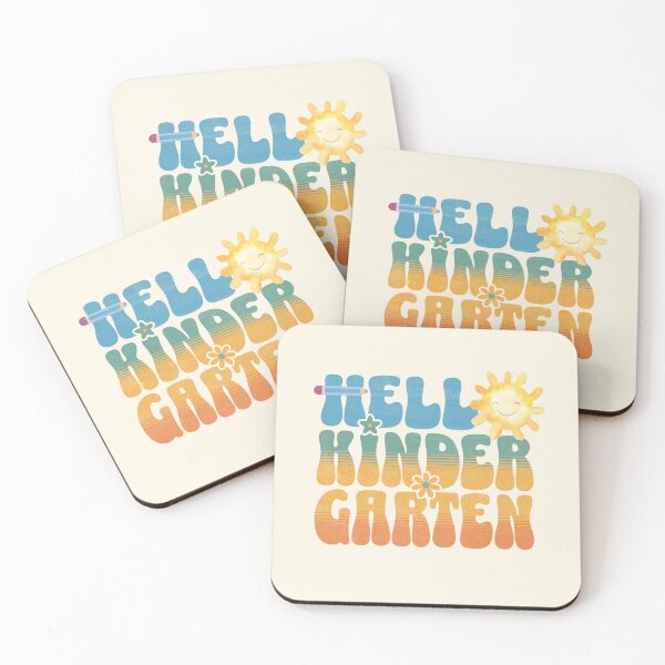 Item preview, Hello Kindergarten Students Back to School designed and sold by ddartonline.