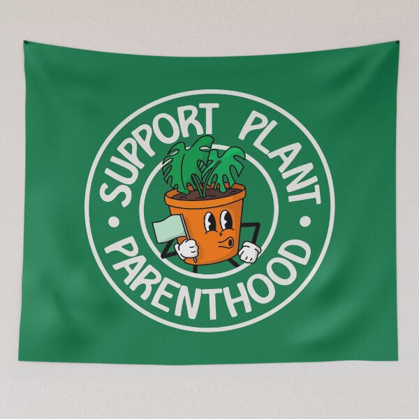 Item preview, Support Plant Parenthood - Funny Plant Pun designed and sold by Picket Club.