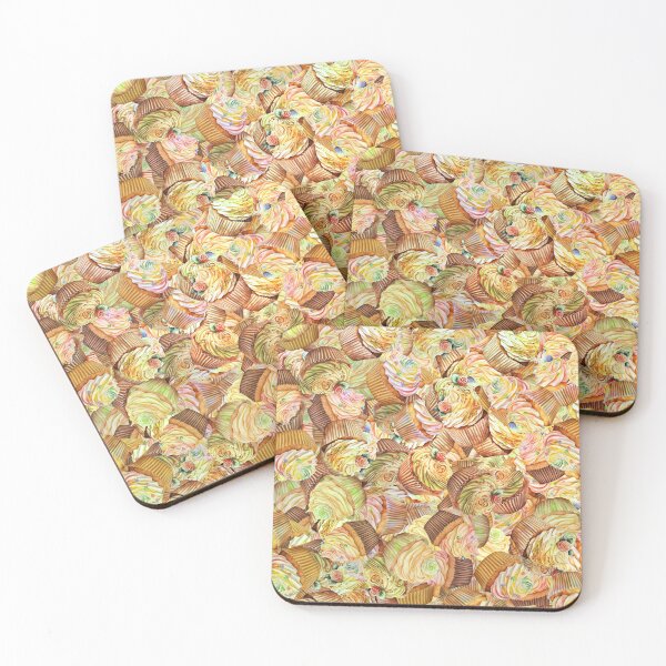 Item preview, Cute Cupcake Pattern, Cupcake Background Pattern designed and sold by DesignHouse07.