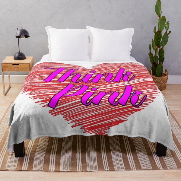 Item preview, Think Pink Scribble Heart designed and sold by Bruce ALMIGHTY Baker.