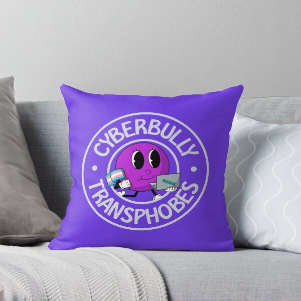 Item preview, Cyberbully Transphobes - Funny Trans Meme designed and sold by Picket Club.