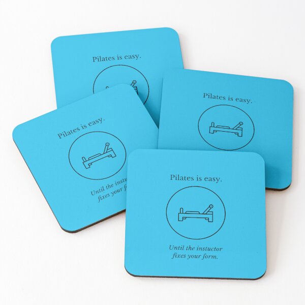 Item preview, Pilates is easy until the instructor fixes your form designed and sold by Pilates for Travel.
