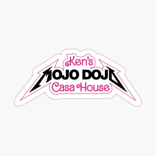 Ken's Mojo Dojo Casa House Sticker - Inspired by the Barbie Movie -  NatterDoodle