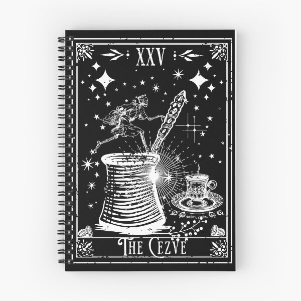 Item preview, The Cezve Turkish Coffee Tarot Card designed and sold by HRSCreates.