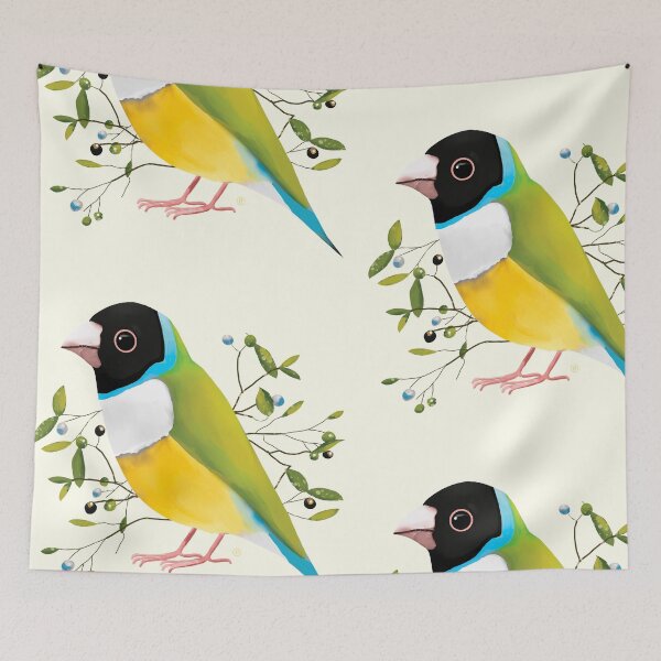 Item preview, Gouldian Finch designed and sold by Karin Taylor.