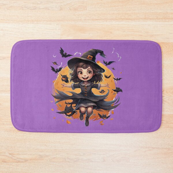 Item preview, Happy Bat Witch designed and sold by WRabbitCreation.