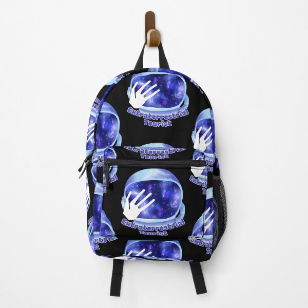 Item preview, Extraterrestrial Tourist Cute Alien Purple Graphic Design designed and sold by missdebi27.