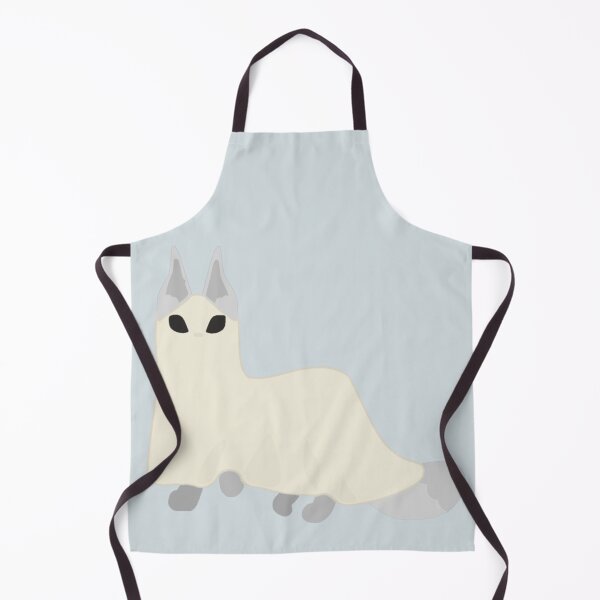 Artikelvorschau, Ghost Arctic Fox mit Hintergrund entworfen und verkauft von McSacks-Shack.