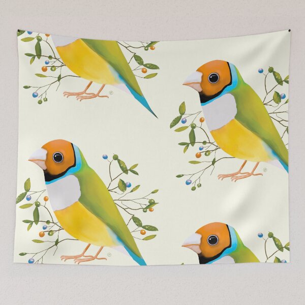 Item preview, Gouldian Finch designed and sold by Karin Taylor.
