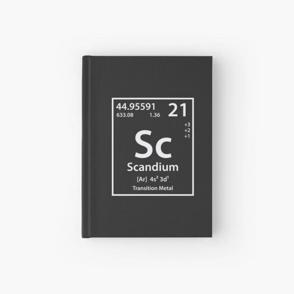 Aperçu de l'œuvre Scandium Element créée et vendue par cerebrands.