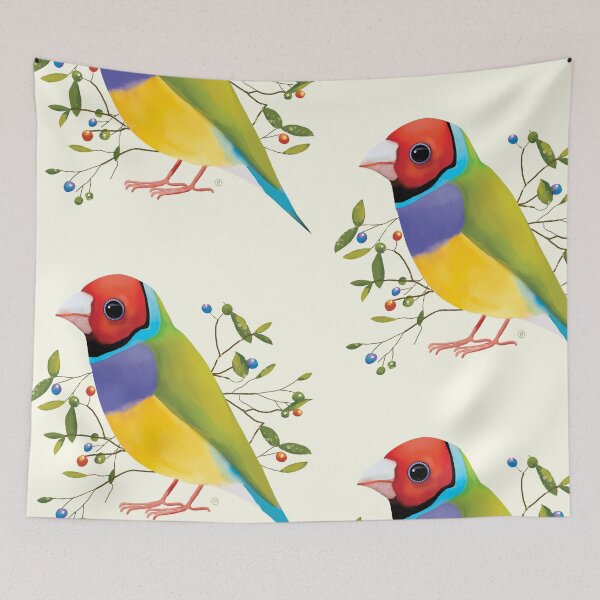 Item preview, Gouldian Finch designed and sold by Karin Taylor.