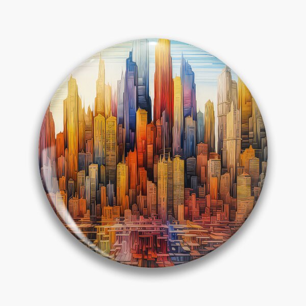 Item preview, Colorful Skyline designed and sold by JPugliese.