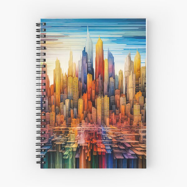 Item preview, Colorful Skyline designed and sold by JPugliese.