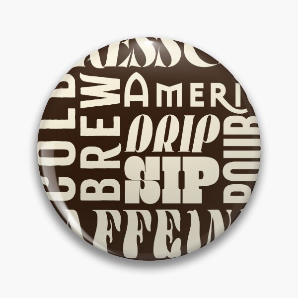 Item preview, Coffee Typography Letterpress Poster Cream designed and sold by CaffeinatedVibe.