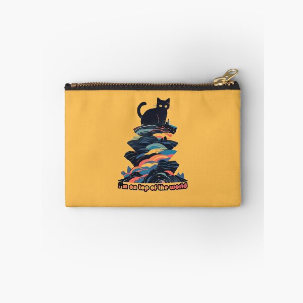 Item preview, I'm on top of the world (black cat) designed and sold by etherElric.