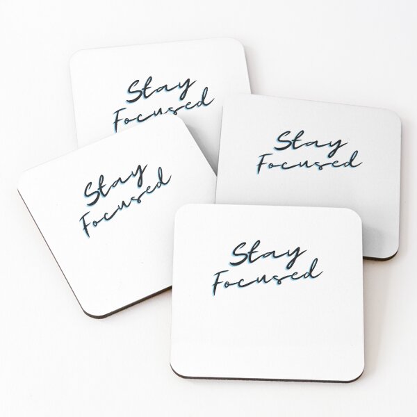 Item preview, Stay Focused black n blue designed and sold by EazyStyles.