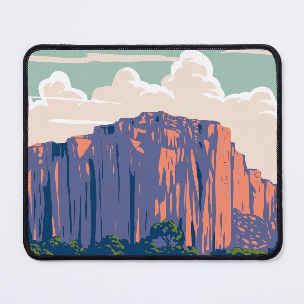 Item preview, Talampaya National Park in La Rioja Province Argentina WPA Art Deco Poster  designed and sold by patrimonio.
