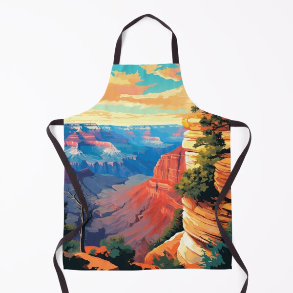 Item preview, A Pop Art Travel Print of the Grand Canyon - Arizona designed and sold by StudioRedKoala.
