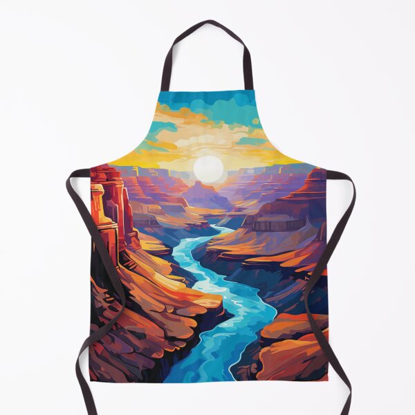 Item preview, A Pop Art Travel Print of the Grand Canyon - Arizona designed and sold by StudioRedKoala.