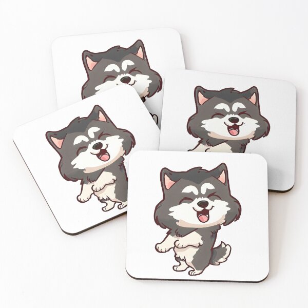 Aperçu de l'œuvre Chibi Malamute d'Alaska créée et vendue par City0fDreams.