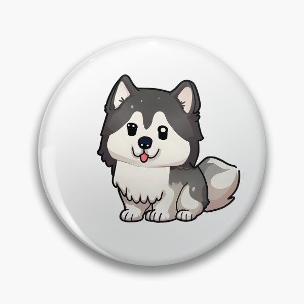 Artikelvorschau, Chibi Alaskan Malamute entworfen und verkauft von City0fDreams.