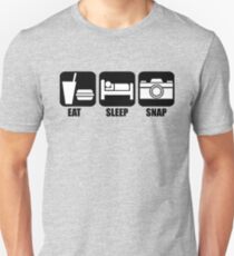 Eat Sleep Snap Unisex T-Shirt