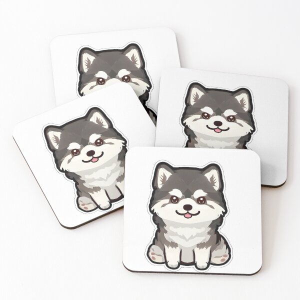 Aperçu de l'œuvre Chibi Malamute d'Alaska créée et vendue par City0fDreams.