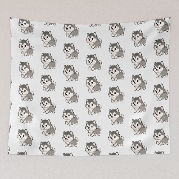 Aperçu de l'œuvre Chibi Malamute d'Alaska créée et vendue par City0fDreams.