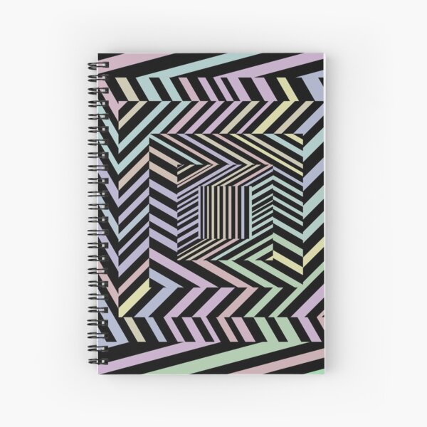 design, decoration, motif, marking, ornament, ornamentation, pattern, drawing Spiral Notebook