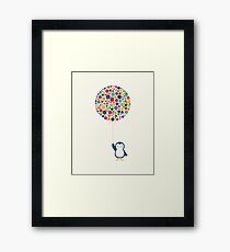 Float In The Air Framed Print