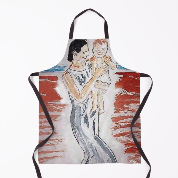 Item preview, MOTHER WITH CHILD designed and sold by ArtbyRolleen.