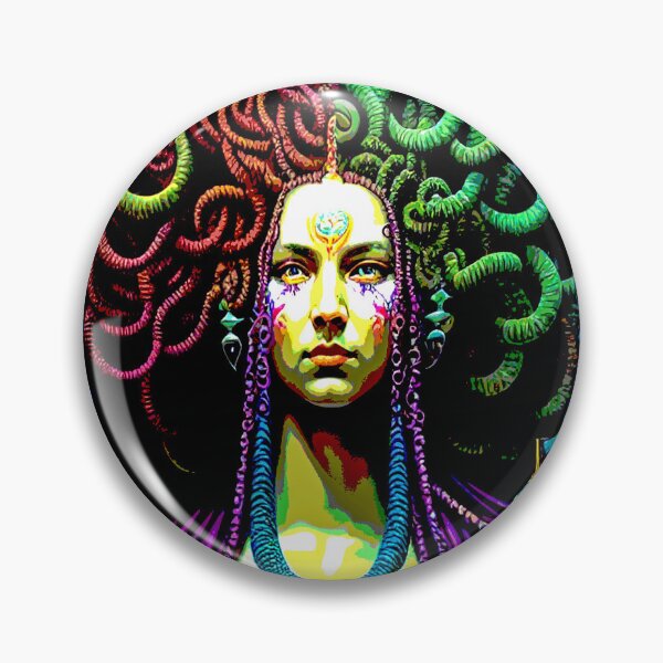 Item preview, Fierce Medusa Goddess designed and sold by heartsake.