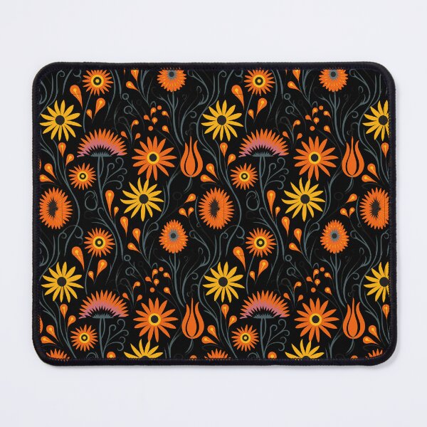 Item preview, Vibrant vintage wildflowers pattern designed and sold by etherElric.