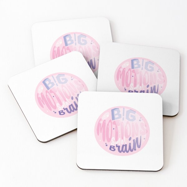 Item preview, Big motions, smol brain designed and sold by StickyBunCo.