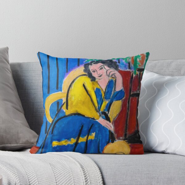 Item preview, Henri Matisse - Girl in Yellow and Blue with Guitar Poster Classic designed and sold by samjonmuno.