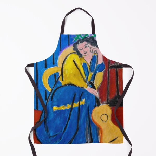 Item preview, Henri Matisse - Girl in Yellow and Blue with Guitar Poster Classic designed and sold by samjonmuno.
