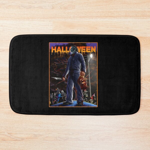 Item preview, Halloween Michael Myer, A Colorful Nightmare, pumpkin, horrormovies, pumpkin halloween, nightmare, monster, slasher, michael myers designed and sold by TonyDegenhardt.