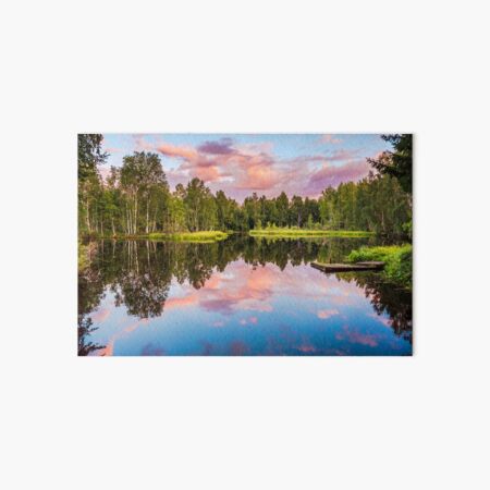 End of the summer day Art Board Print