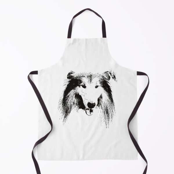 Item preview, Collie Face Design - A Collie Christmas Gift designed and sold by wilbert-aguirre.