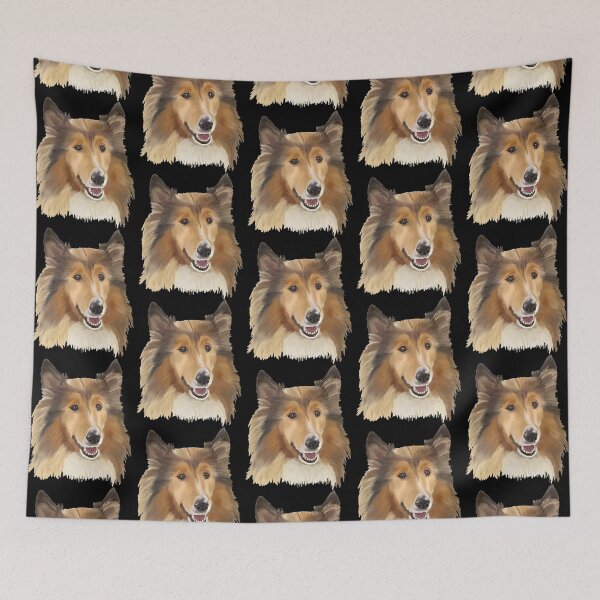 Item preview, Collie on White Background designed and sold by wilbert-aguirre.